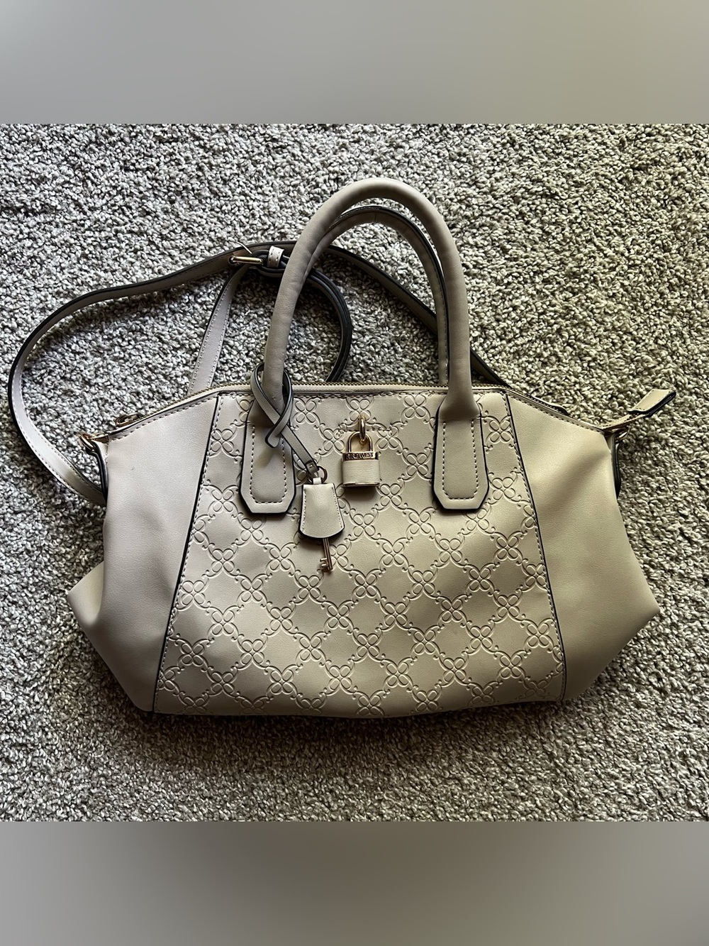 Nine West Satchel with Gold Accent💛